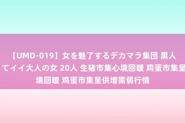 【UMD-019】女を魅了するデカマラ集団 黒人ナンパ エロくてイイ大人の女 20人 生猪市集心境回暖 鸡蛋市集呈供增需弱行情