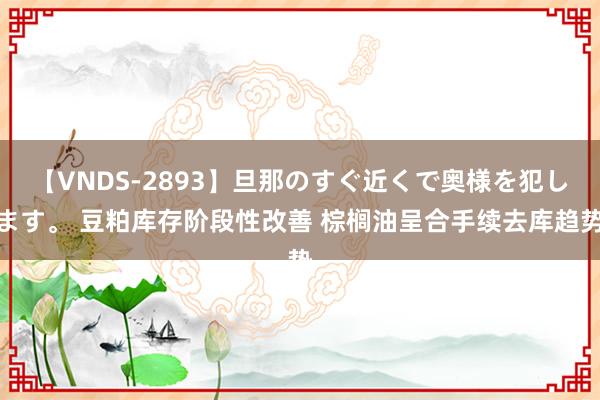 【VNDS-2893】旦那のすぐ近くで奥様を犯します。 豆粕库存阶段性改善 棕榈油呈合手续去库趋势